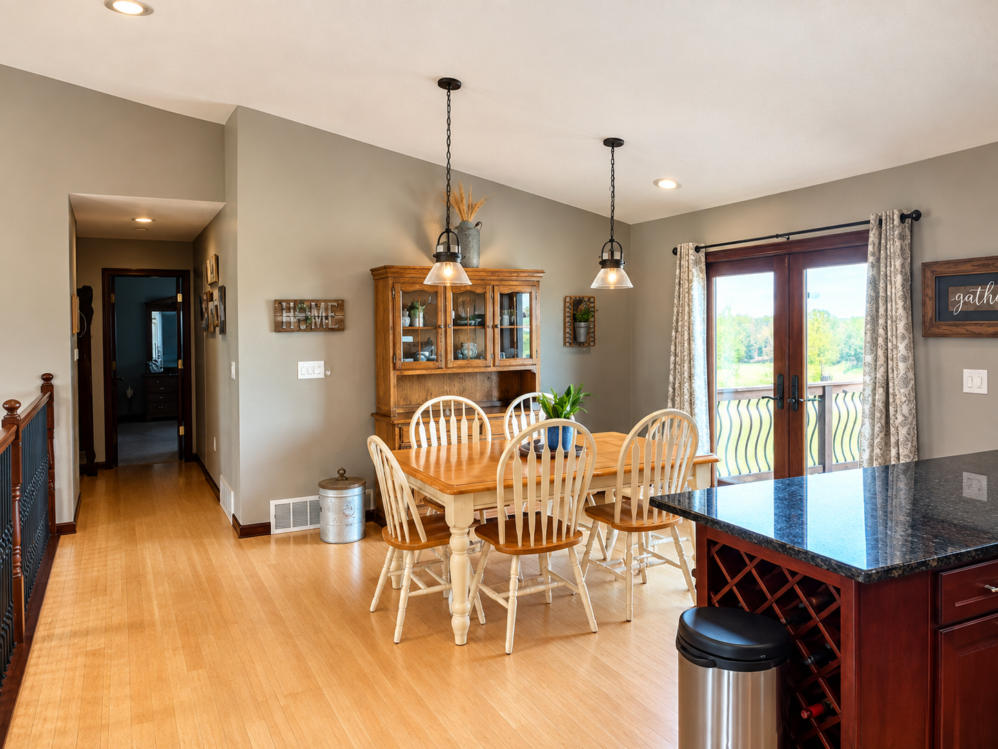 Kitchen and dining